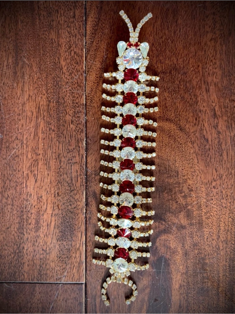 Insect Crystal Brooch